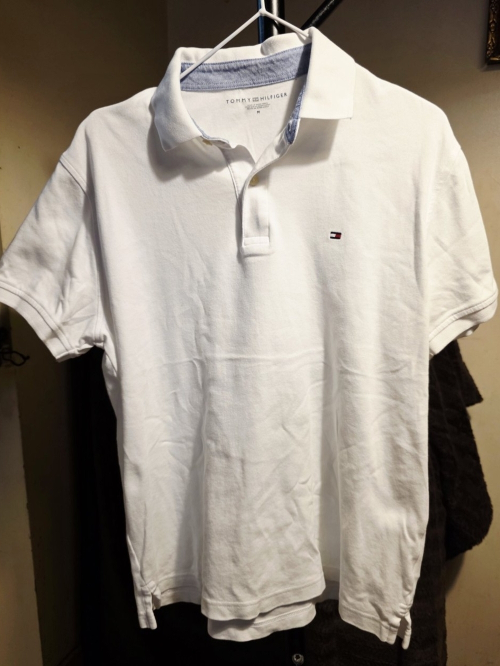 Tommy Hilfiger Men's White Polo Shirt